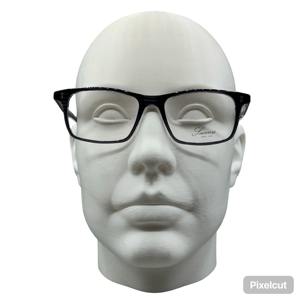 Success SS-103 Eyeglasses Frames Blue Rectangular 51-16-145 New